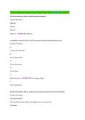 EKG Certification Mock Exam QUESTION AND ANSWERS 2026&excl;&excl;&excl;&excl;