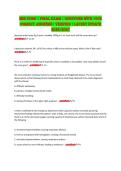 Med surg 1 final Exam &vert; Questions with 100&percnt;&NewLine;Correct ANSWERS &vert; Verified &vert; Latest Update&NewLine;2026&sol;2027