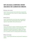 NUFT 204 EXAM 3 COMPETENCY REVIEW&NewLine;2026 MOCK TEST COMPLETE KEY INSIGHTS&NewLine;