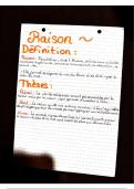 Fiche  Philosophie