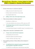 Bio 246 Exam 1 Practice &vert; Latest 2026&sol;27 Update &NewLine;&lpar;PDF&rpar; &vert; Graded A &vert; Instant Pdf Download