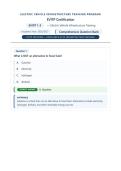 EVITP Modules 1 - 3 Questions and Verified Answers &lpar;Latest 2026 &sol; 2027 Update&rpar; Grade A &vert; 100&percnt; Correct
