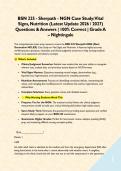 BSN 225 Hesi Exam BUNDLE &vert; Specialty Fundamentals of Nursing Exam V1 &lpar;Latest Update 2026 &sol; 2027&rpar; Questions & Answers &vert; 100&percnt; Correct &vert; Grade A - Nightingale