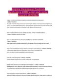 Virginia Commercial Pesticide Applicators CORE exam and correct answers 2026&sol;2027