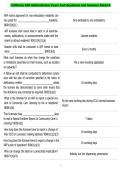 California ARF Administrator Exam Test Questions and Answers Rated A