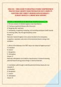 OSHA 521 &ndash; OSHA GUIDE TO INDUSTRIAL HYGIENE COMPREHENSIVE &NewLine;PRACTICE EXAM &vert;NEWEST EXAM PREPARATION WITH COMPLETE &NewLine;QUESTIONS AND CORRECT ANSWERS WITH RATIONALES &vert; &NewLine; ALREADY GRADED A&plus;&vert;&vert;BRAND NEW VERSION&excl;&excl;