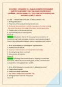 WGU D080 &ndash; MANAGING IN A GLOBAL BUSINESS ENVIRONMENT &NewLine;OBJECTIVE ASSESSMENT &lpar;OA&rpar; FINAL EXAM COMPREHENSIVE  &NewLine;TEST BANK &ndash; 350 REAL EXAM-STYLE QUESTIONS WITH ANSWERS AND &NewLine;RATIONALES&vert; LATEST UPDATE 