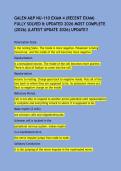 GALEN A&P NU-110 EXAM 4 &lpar;RECENT EXAM&rpar; FULLY SOLVED & UPDATED 2026 MOST COMPLETE &lpar;2026&rpar; &lpar;LATEST UPDATE 2026&rpar; UPDATE&excl;&excl;