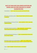 NCATT AET EXAM LATEST 2026 UPDATED QUESTIONS AND &NewLine;VERIFIED 100&percnt; SOLUTIONS &lpar;2026&sol;2027&rpar; &vert;A&plus; GRADED &NewLine;&vert;GUARANTEED PASS 