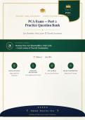 PCA Exam 2026&sol;2027 Premium Ophthalmology&comma; ENT & Head&sol;Neck Assessment Part 2 with Verified Answers&NewLine;&NewLine;