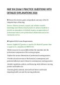 NUR 104 EXAM 1 PRACTICE QUESTIONS WITH&NewLine;DETAILED EXPLANATIONS 2026