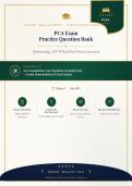 PCA Exam 2026&sol;2027 Premium Ophthalmology&comma; ENT & Head&sol;Neck Assessment Practice Question Bank with Verified Answers&NewLine;&NewLine;