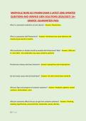MARYVILLE NURS 615 PHARM EXAM 2 LATEST 2026 UPDATED &NewLine;QUESTIONS AND VERIFIED 100&percnt; SOLUTIONS &lpar;2026&sol;2027&rpar; &vert;A&plus; &NewLine;GRADED &vert;GUARANTEED PASS 