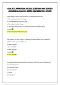 CASA ATPL AASA EXAM &vert;ACTUAL QUESTIONS AND VERIFIED ANSWERS&vert;A&plus; GRADED&vert; BRAND NEW 2026&sol;2027 UPDATE