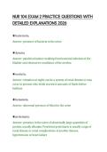 NUR 104 EXAM 2 PRACTICE QUESTIONS WITH&NewLine;DETAILED EXPLANATIONS 2026