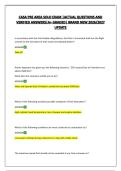 CASA PRE AREA SOLO EXAM &vert;ACTUAL QUESTIONS AND VERIFIED ANSWERS&vert;A&plus; GRADED&vert; BRAND NEW 2026&sol;2027 UPDATE