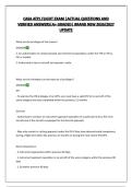 CASA ATPL FLIGHT EXAM &vert;ACTUAL QUESTIONS AND VERIFIED ANSWERS&vert;A&plus; GRADED&vert; BRAND NEW 2026&sol;2027 UPDATE