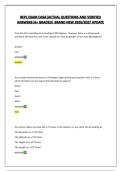 REPL CASA BUNDLE&vert;ACTUAL QUESTIONS AND VERIFIED ANSWERS&vert; BRAND NEW 2026&sol;2027 UPDATE