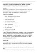 APEX MOCK EXAM EXAM PRACTICE &vert; STUDY GUIDE &vert; TESTBANK &vert; PRACTICE&NewLine;QUESTIONS & ANSWERS &vert; EXAM PREPARATION &vert; ADVANCED REVIEW &vert;&NewLine;COMPREHENSIVE PRACTICE EXAM &vert; LATEST UPDATE 2026&sol;2027