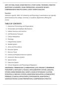APHY 101 FINAL EXAM &vert; EXAM PRACTICE &vert; STUDY GUIDE &vert; TESTBANK &vert; PRACTICE&NewLine;QUESTIONS & ANSWERS &vert; EXAM PREPARATION &vert; ADVANCED REVIEW &vert;&NewLine;COMPREHENSIVE PRACTICE EXAM &vert; LATEST UPDATE 2026&sol;2027