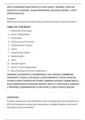 APHY 101 MIDTERM EXAM PRACTICE &vert; STUDY GUIDE &vert; TESTBANK &vert; PRACTICE&NewLine;QUESTIONS & ANSWERS &vert; EXAM PREPARATION &vert; ADVANCED REVIEW &vert; LATEST&NewLine;UPDATE 2026&sol;2027