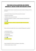 FICEP EXAM &vert;ACTUAL QUESTIONS AND VERIFIED ANSWERS&vert;A&plus; GRADED&vert; BRAND NEW 2026&sol;2027 UPDATE