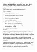 FITZ EXIT EXAM PRACTICE &vert; STUDY GUIDE &vert; TESTBANK &vert; PRACTICE QUESTIONS & ANSWERS &vert; EXAM PREPARATION &vert; CERTIFICATION EXAM &vert; ADVANCED REVIEW &vert; COMPREHENSIVE PRACTICE EXAM &vert; LATEST UPDATE 2026&sol;2027
