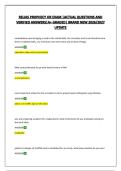 RELIAS PROPHECY OR EXAM &vert;ACTUAL QUESTIONS AND VERIFIED ANSWERS&vert;A&plus; GRADED&vert; BRAND NEW 2026&sol;2027 UPDATE