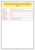 Rite Aid Exam Questions with Correct Answers - 238 Questions&NewLine;and Answers Already Graded A&plus; Premium Exam Tested And&NewLine;Verified&NewLine;