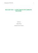 WGU C208 TASK 1 &vert; LATEST UPDATE WITH COMPLETE SOLUTIONS