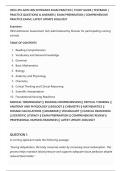 HESI LPN-ADN HESI ENTRANCE EXAM PRACTICE &vert; STUDY GUIDE &vert; TESTBANK &vert;&NewLine;PRACTICE QUESTIONS & ANSWERS &vert; EXAM PREPARATION &vert; COMPREHENSIVE&NewLine;PRACTICE EXAM &vert; LATEST UPDATE 2026&sol;2027