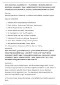 NFHS VOLLEYBALL EXAM PRACTICE &vert; STUDY GUIDE &vert; TESTBANK &vert; PRACTICE&NewLine;QUESTIONS & ANSWERS &vert; EXAM PREPARATION &vert; CERTIFICATION EXAM &vert; LATEST&NewLine;UPDATE 2026&sol;2027 &vert; ADVANCED REVIEW &vert; COMPREHENSIVE PRACTICE EXAM