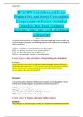 HESI RN Exit Advanced Exam Preparation and Study Companion&colon; &NewLine;Comprehensive Review Modules&comma; &NewLine;Complete Test Bank&comma; Updated &NewLine;Practice Tests&comma; and Final Readiness Assessment &NewLine;