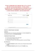ATI RN COMPREHENSIVE PREDICTOR ACTUAL EXAM &NewLine;REVIEW WITH SCREENSHOTS  &vert; STUDY GUIDE &vert; &NewLine;TESTBANK &vert; PRACTICE QUESTIONS & ANSWERS &vert; EXAM &NewLine;PREPARATION &vert; COMPREHENSIVE PRACTICE EXAM &vert; &NewLine;LATEST UPDATE 2026&sol;2027 &vert; ADVANCED REVIEW