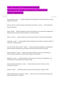 310- Exam &num;1 Pharmacology Questions with Complete Solutions 2026 Updated&period;