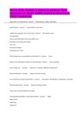 Nurs 310- Exam 1 intro to pharm Test Questions With 100&percnt; Correct Answers 2026 Updated&period;&NewLine;&NewLine;