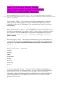 Nurs 310 Exam Study Guide Questions with Guaranteed Pass Solutions 2026&sol;2027 Update&period;&NewLine;&NewLine;