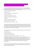 NURS 310-Exam 3 Questions and All Actual Answers 2026 Updated&period;