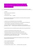 NUR-Pharmacology Practice Exam Questions with All Correct Answers 2026 Updated&period;