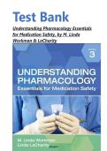 Test Bank for Understanding Pharmacology Essentials for Medication Safety&comma; by M&period; Linda Workman & LaCharity&vert;&vert;Complete Guide A&plus;&vert;&vert;ISBN 978-0323793506