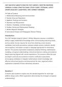 CSET MULTIPLE SUBJECTS PRACTICE TEST SUBTEST 2 WRITTEN RESPONSE&NewLine;&lpar;VERSION 2&rpar; EXAM &vert; PRACTICE EXAM &vert; STUDY GUIDE &vert; TESTBANK &vert; LATEST&NewLine;UPDATE 2026&sol;2027 &vert; QUESTIONS &vert; 100&percnt; CORRECT ANSWERS