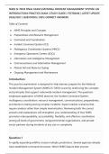 NIMS IS-700&period;B FINAL EXAM &lpar;NATIONAL INCIDENT MANAGEMENT SYSTEM&colon; AN&NewLine;INTRODUCTION&rpar; PRACTICE EXAM &vert; STUDY GUIDE &vert; TESTBANK &vert; LATEST UPDATE&NewLine;2026&sol;2027 &vert; QUESTIONS &vert; 100&percnt; CORRECT ANSWERS