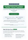 NR 331 Maternal Newborn Nursing Chamberlain Exam Review 2026&sol;2027
