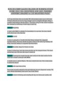 NUR 283 COMP 2 EXAM STUDY GUIDE 2026 &vert; Transition to RN Practice &vert; 100&plus; Verified Q&A with NCLEX-Style Questions &vert; Galen College of Nursing