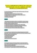 NUR 283 COMP 2 EXAM STUDY GUIDE  BUNDLE 2026 &vert; Transition to RN Practice &vert; 300&plus; Verified Q&A with NCLEX-Style Questions &vert; Galen College of Nursing