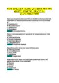 NURS 283 REVIEW EXAM 2 QUESTIONS & ANSWERS &vert; 50&plus; GI & Cardiac Practice Questions with Verified Answers &vert; Galen College of Nursing
