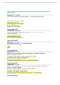 BIOL 5333 WEEK 5 AND 6 QUIZZES &vert; QUESTIONS AND ANSWERS &vert; 2026 UPDATE &vert; WITH COMPLETE SOLUTIONS -TWU&period;