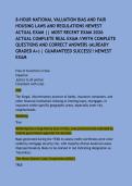 8-HOUR NATIONAL VALUATION BIAS AND FAIR HOUSING LAWS AND REGULATIONS NEWEST ACTUAL EXAM &vert;&vert; MOST RECENT EXAM 2026 ACTUAL COMPLETE REAL EXAM &sol;&sol;WITH COMPLETE QUESTIONS AND CORRECT ANSWERS &lpar;ALREADY GRADED A&plus;&rpar; &vert; GUARANTEED SUCCESS&excl;&excl; NEWEST EXAM