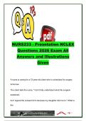 NURS233 NCLEX Practice Questions and Answers &lpar;60&plus; Questions&rpar; &vert; Patient Advocacy&comma; Nursing Ethics&comma; Delegation&comma; Legal Issues&comma; Therapeutic Communication&comma; Patient Safety & NCLEX Review