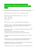 NCLEX Pharm&colon; Mark Klimek-Exam Test Questions All Answered Correctly 2026&period; 